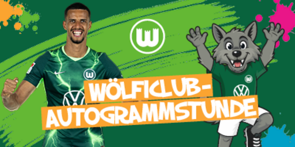 Cover WölfiClub-Autogrammstunde am Spielfeldrand